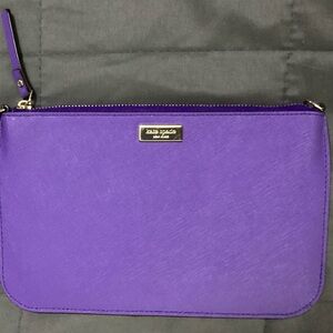 Kate Spade Vibrant Purple Wristlet